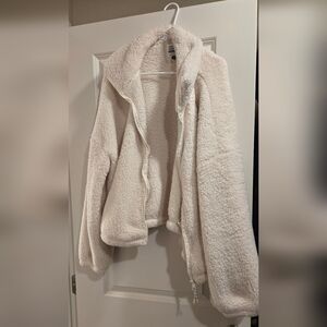 Cozy White Sherpa Jacket